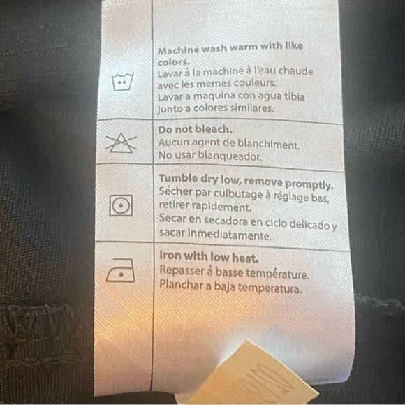 Carhartt Black Ripstop Utility Short Sleeve Scrub Top Size XL - Picture 5 of 12